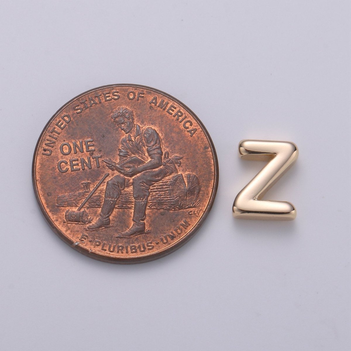 18K Gold Filled Letter Charms, Letter Beads, Initial Charms, Bracelet Charms, Mini Pendant Charms for Necklace Alphabet Beads Charm 8x6mm A-085 to A-097