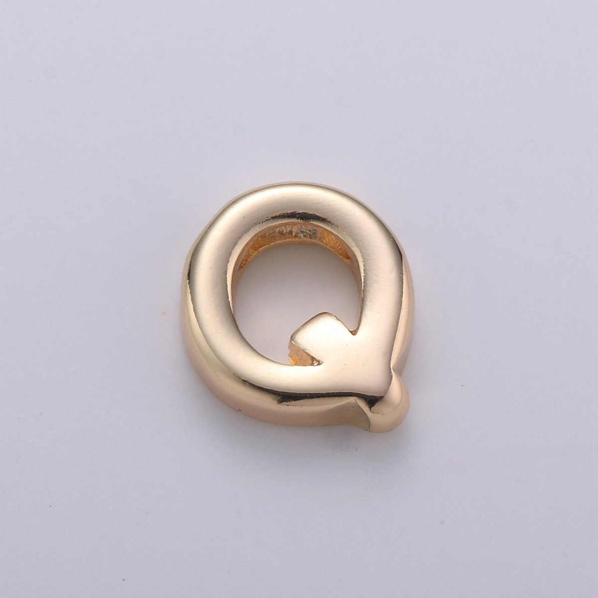18K Gold Filled Letter Charms, Letter Beads, Initial Charms, Bracelet Charms, Mini Pendant Charms for Necklace Alphabet Beads Charm 8x6mm A-085 to A-097