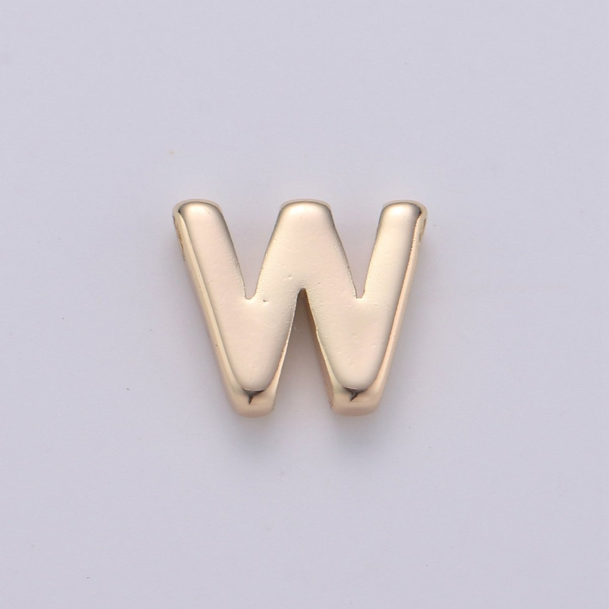 18K Gold Filled Letter Charms, Letter Beads, Initial Charms, Bracelet Charms, Mini Pendant Charms for Necklace Alphabet Beads Charm 8x6mm A-085 to A-097