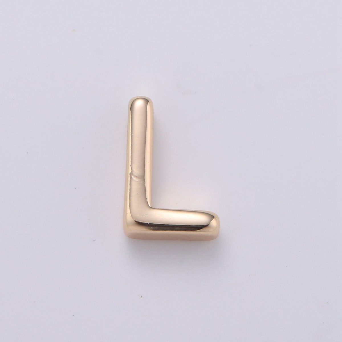 18K Gold Filled Letter Charms, Letter Beads, Initial Charms, Bracelet Charms, Mini Pendant Charms for Necklace Alphabet Beads Charm 8x6mm A-085 to A-097
