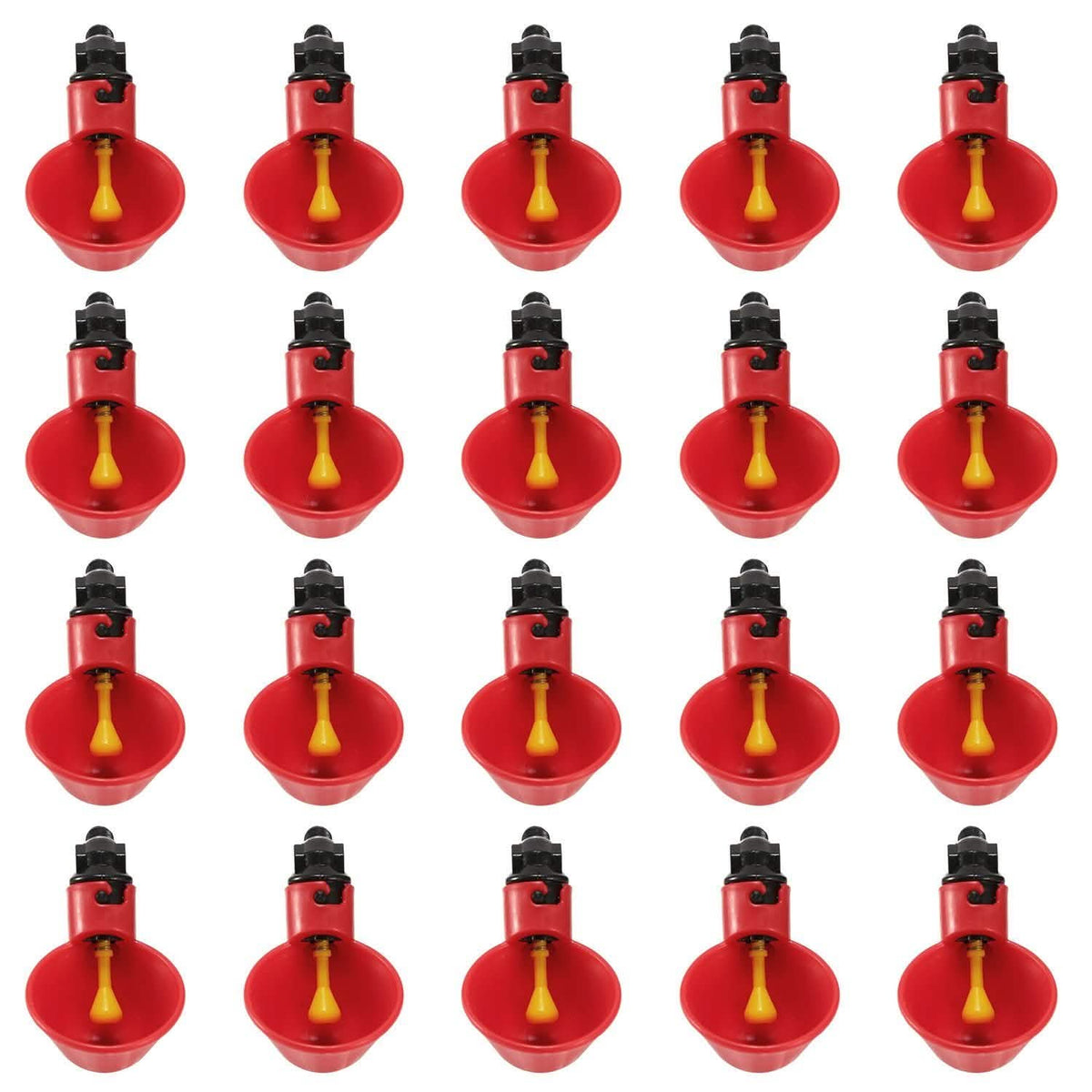 20-Pack: Chicken Waterer Automatic Drinker