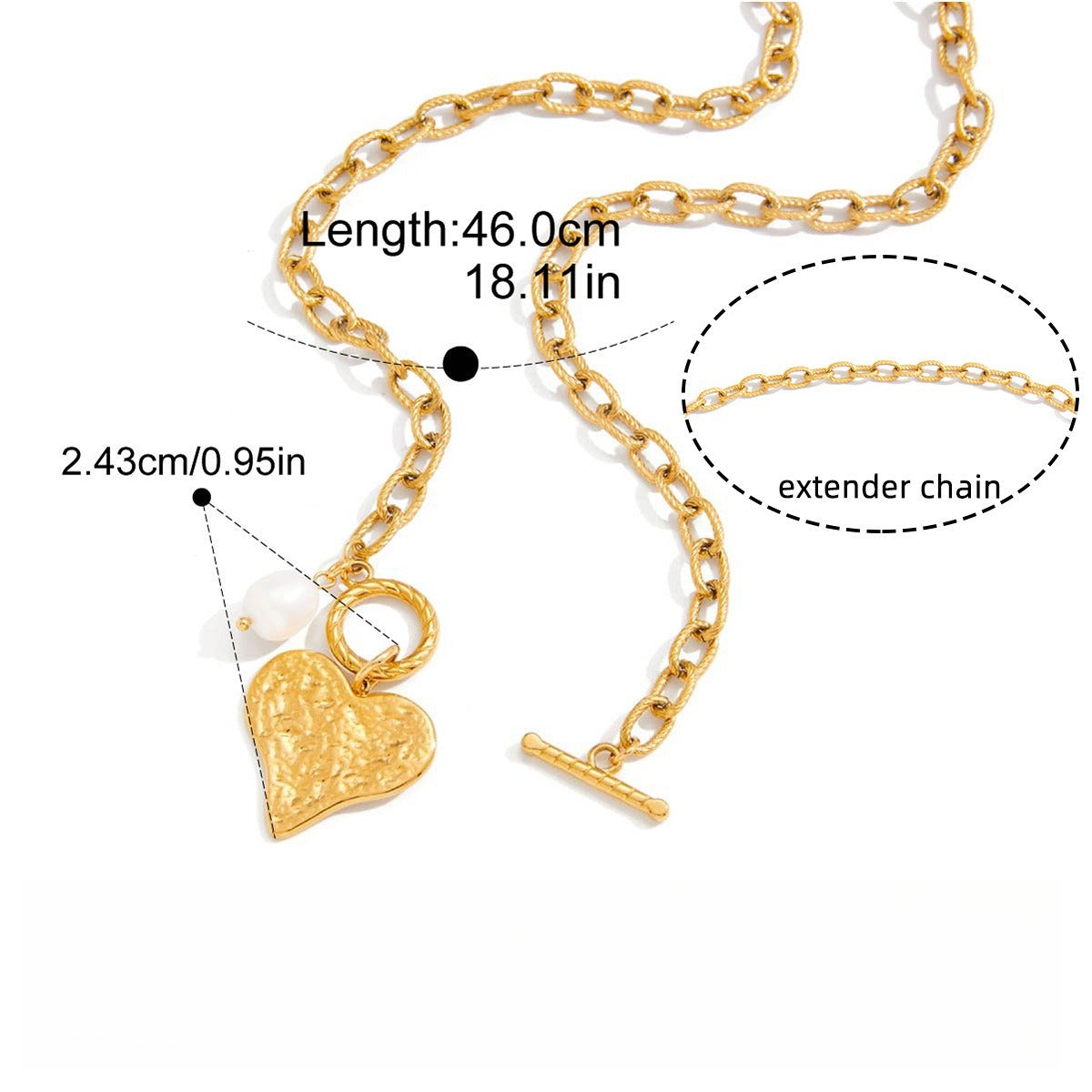 Light luxury and sophisticated sweater chain/pearl necklace