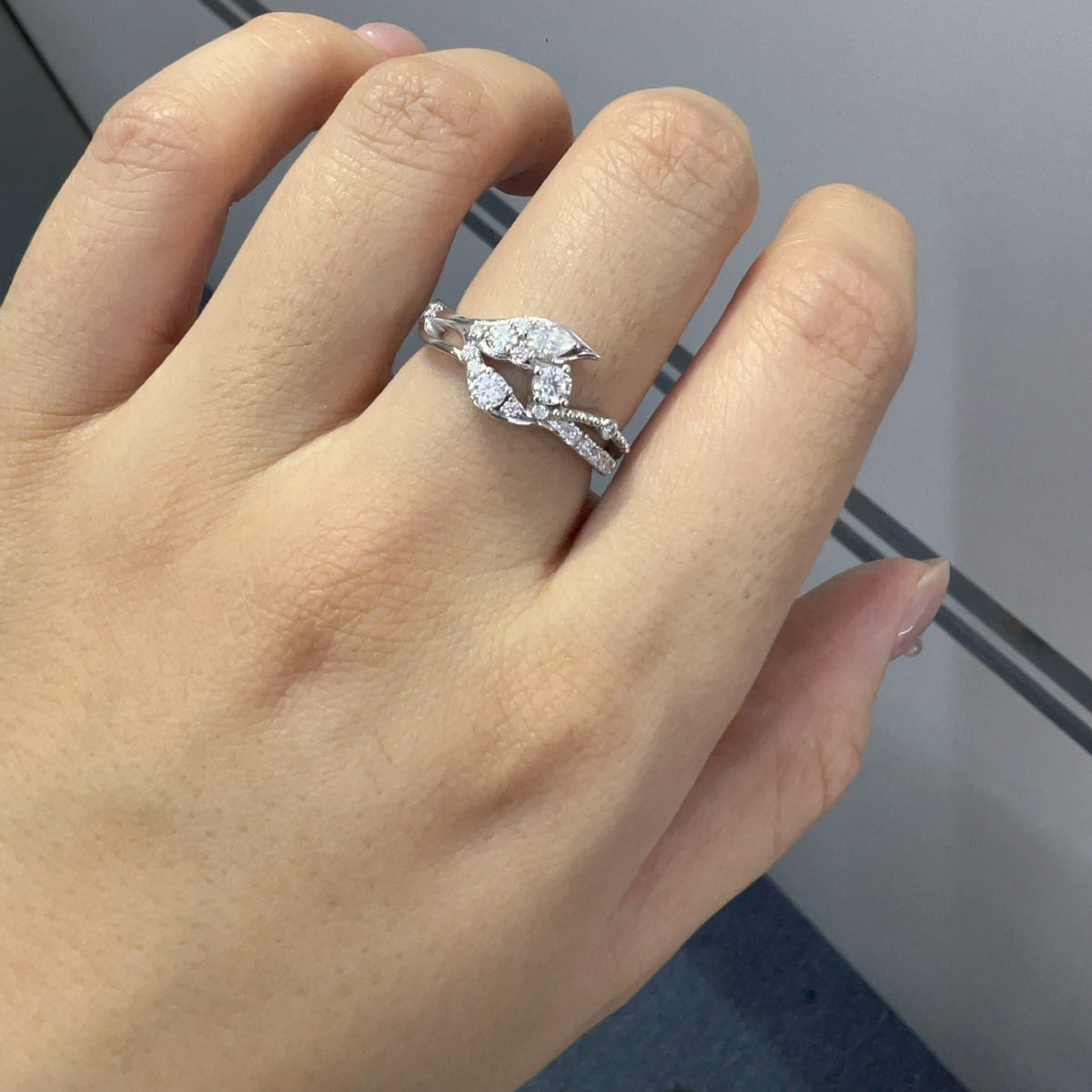 Love And Deepspace Shen Xinghui Open Ring S925 Sterling Silver, Anime Merch Replica, Couple Style Finger Ring