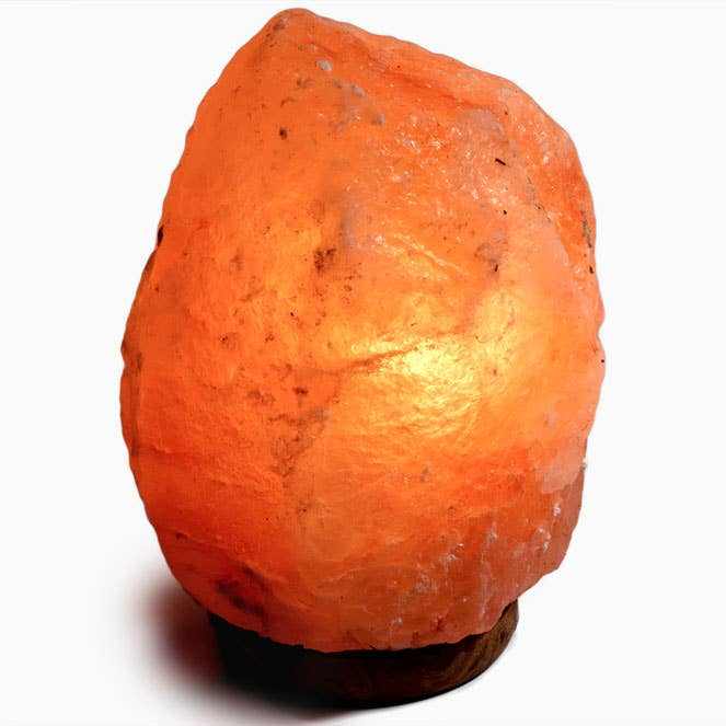 2-3Kg Salt Lamp - 4-6 lbs avg. - Cord, Bulb, Dimmer