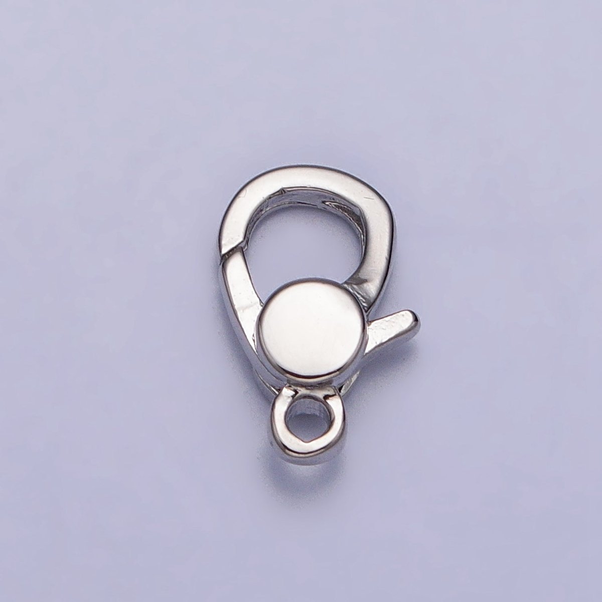 24K Gold Filled 10.8mm Oval Lobster Clasps Closure Supply in Gold & Silver | Z-141 Z-142