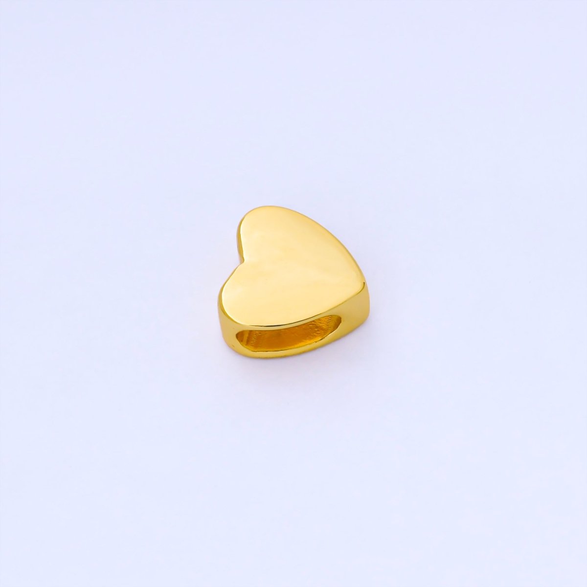 24K Gold Filled 12mm Minimalist Star Bead Cord Spacer in Gold & Silver | B851