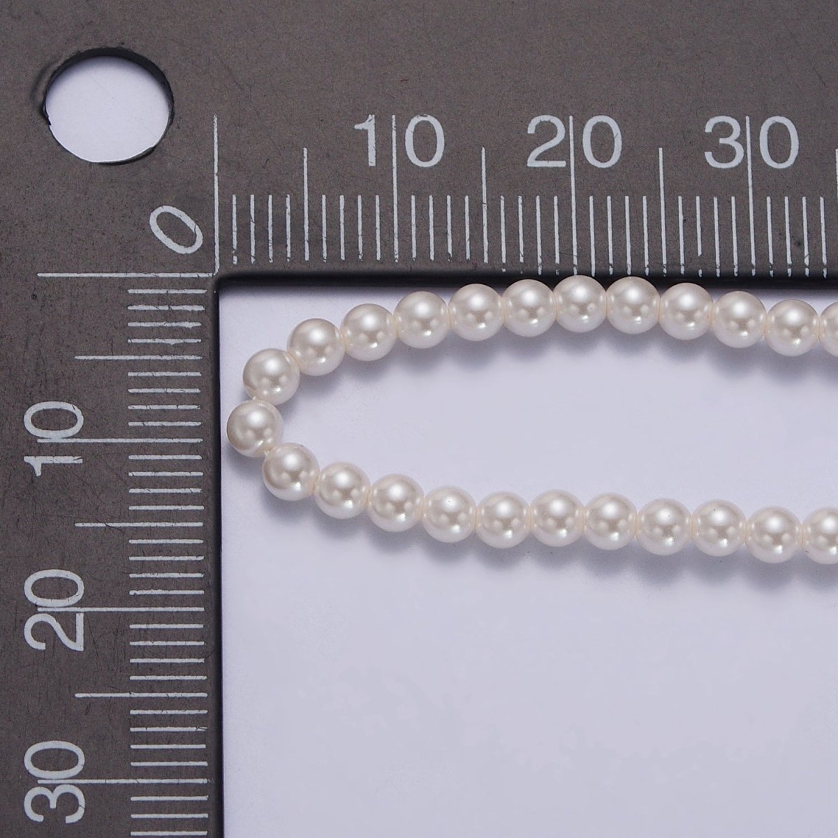 24k Gold Filled Classic Pearl Necklace 16.5 inch Bridal Necklace with Adjustable 2" Extender Chain | WA-1558 Clearance Pricing