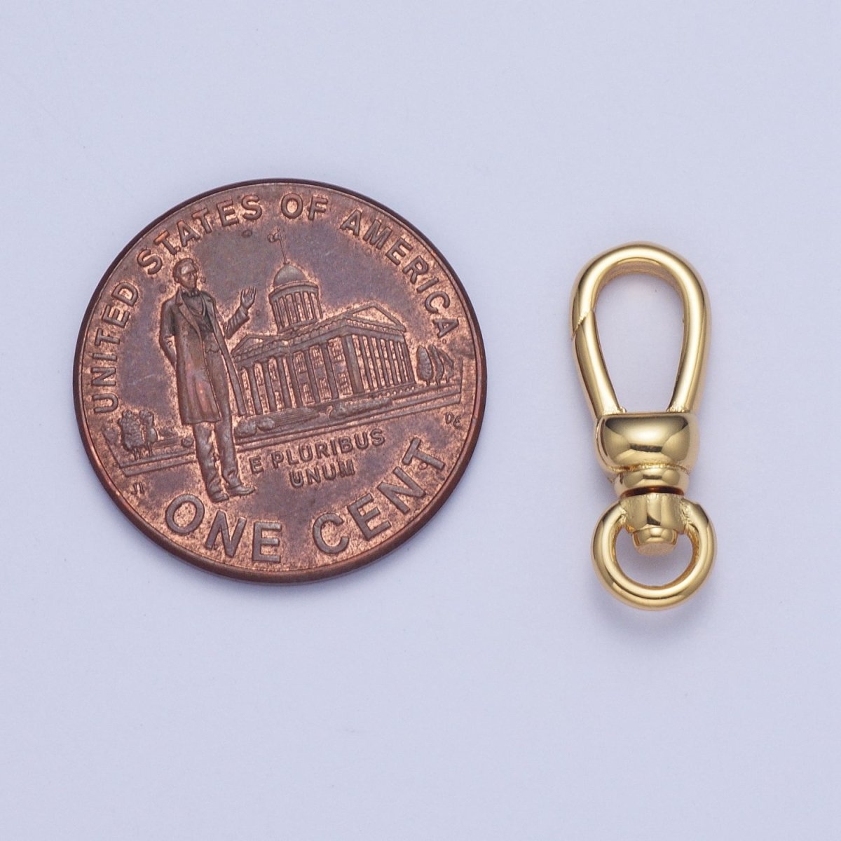 24K Gold Filled Swivel Clasps Closure Findings Supply For Jewelry Making  L-913