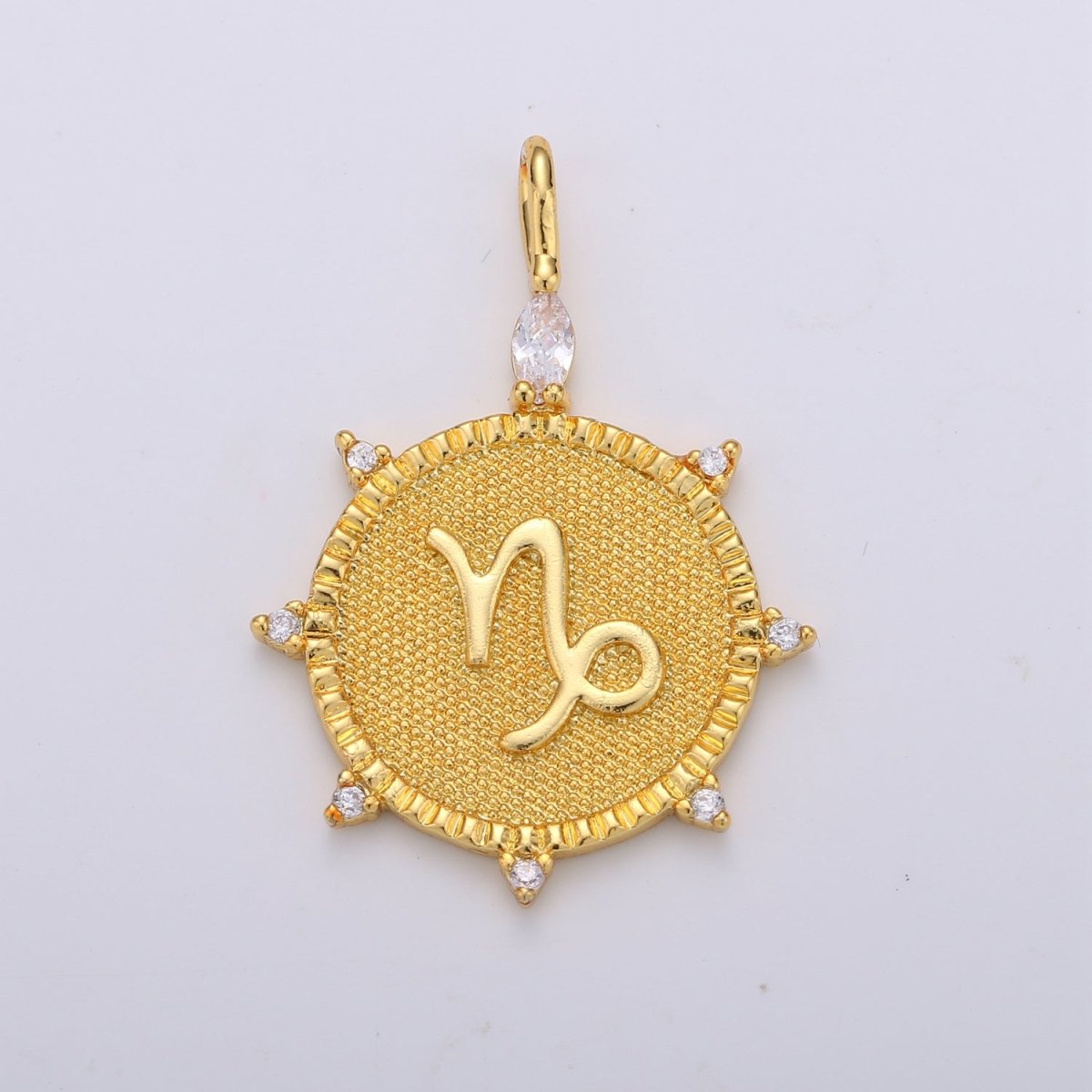 24k Gold Filled Zodiac Charms, Astrology Charms, Zodiac Necklace Charms, 12 Zodiac Charms for Jewelry Making Supply A-A1785-A-A1790