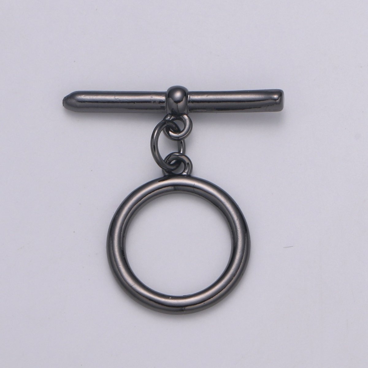 24K Gold Toggle Clasp with jump ring chose color-Gold, Rose Gold Black, Silver OT Clasp for Jewelry Making Supply L-140 L-214 L-215 L-216
