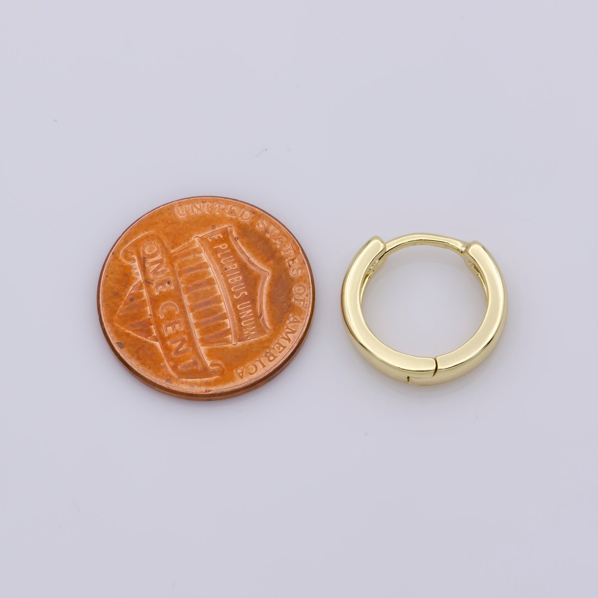 24k Vermeil Gold Earrings, Hoop Earrings, Small Hoop, Huggies Earring, Gift for Her, Earrings for Women, Everyday Wear Earrings K-755
