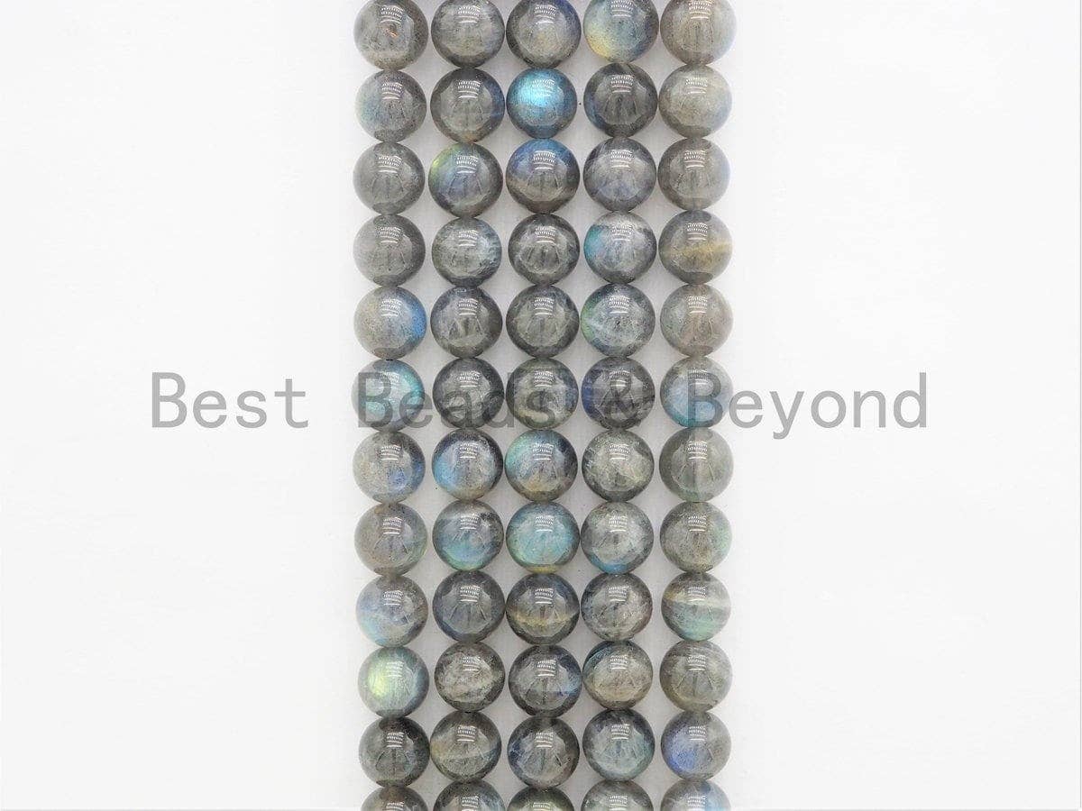 High Quality Natural Smooth Round Labradorite beads, 6mm/8mm/10mm Gemstone beads, Natural Labradorite Beads,15.5inch strand, SKU#U419