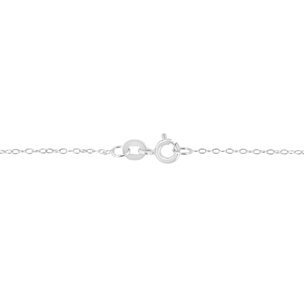 .925 Sterling Silver 1.0 Ctw Diamond Shadow Open Heart Halo 18" Pendant Necklace (I-J Color, I1-I2 Clarity)