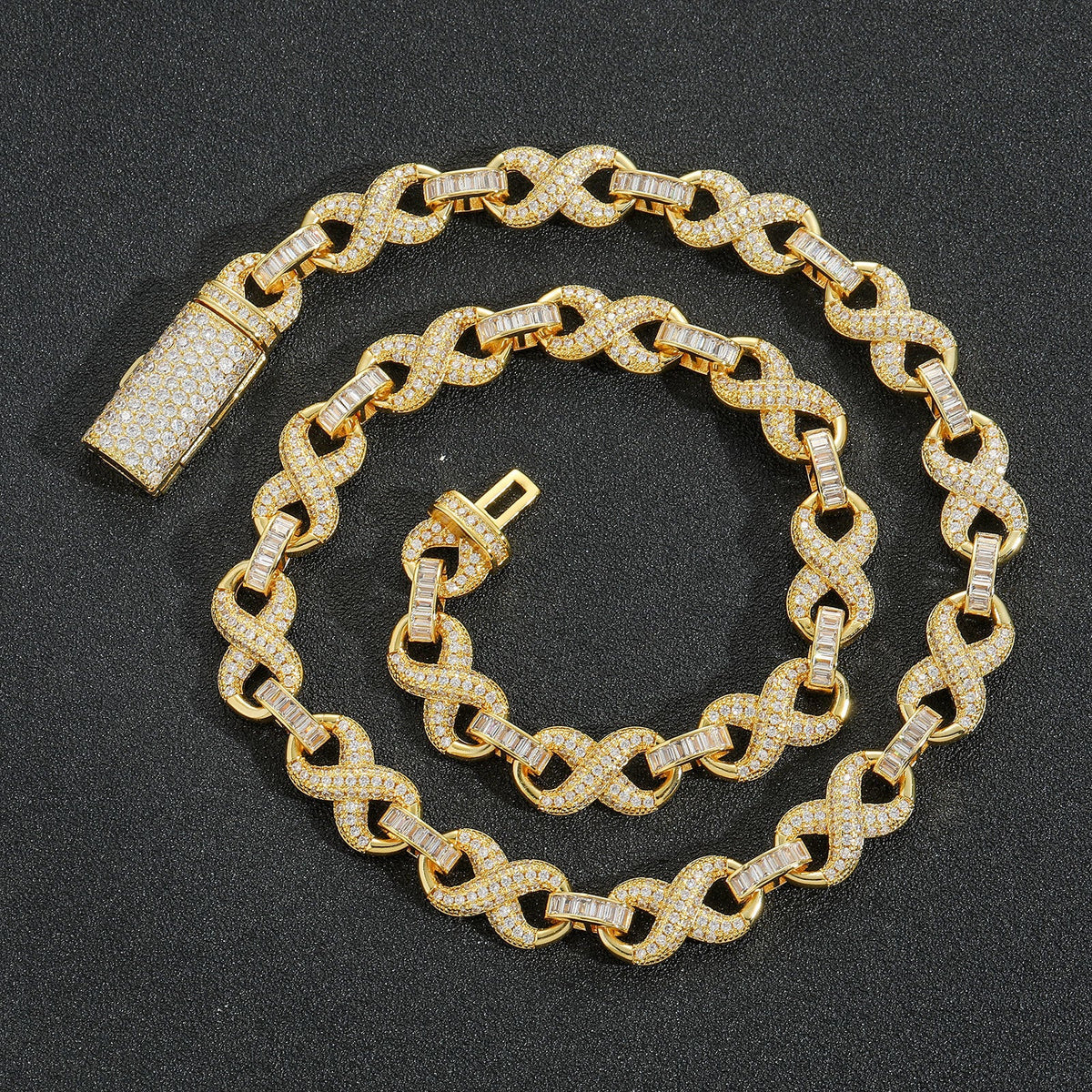 Unique Cuban-link Necklace For Men And Women Niche Style Collarbone-length