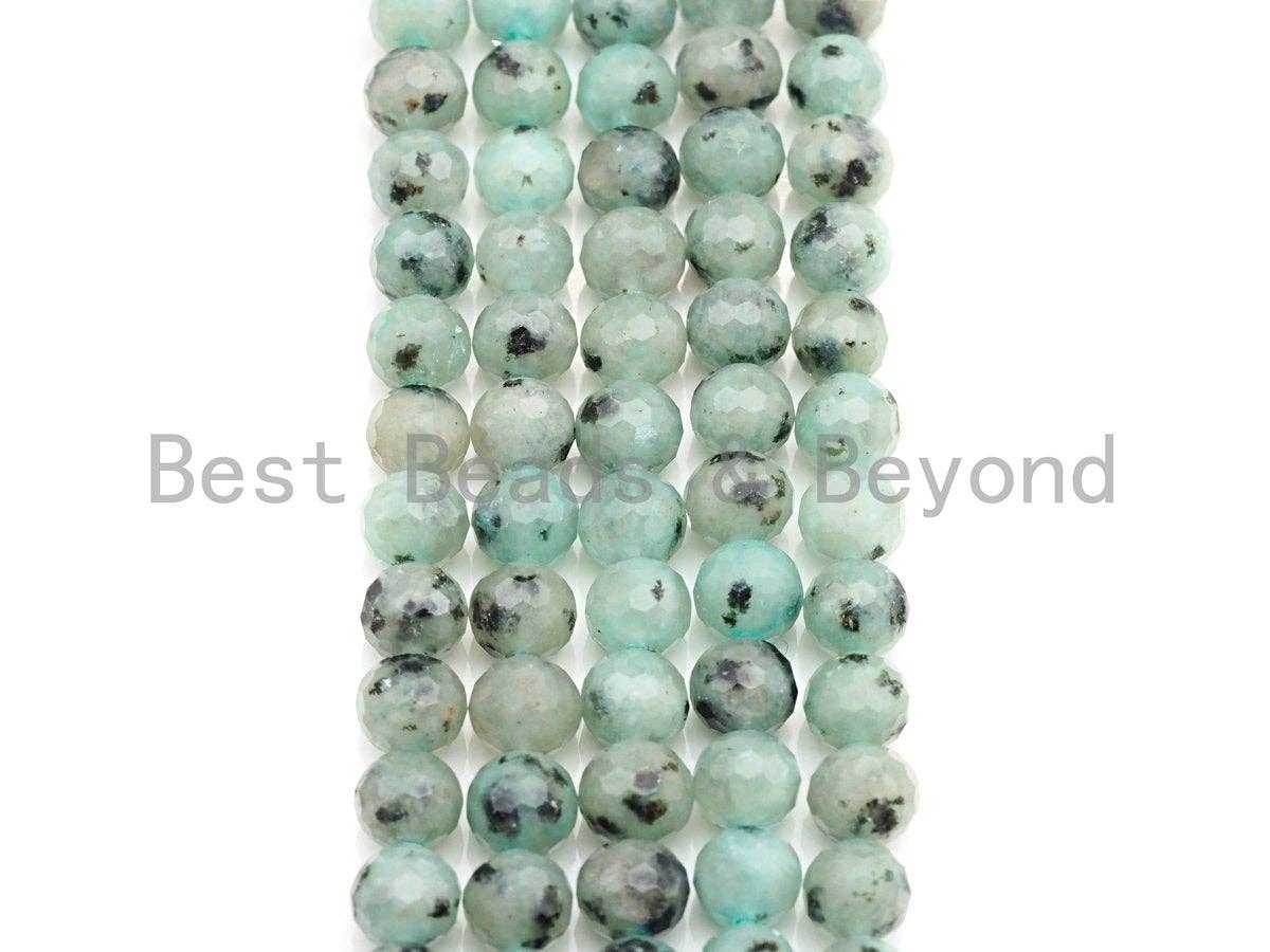SPECIAL CUT Natural Blue Agate, 6MM/8MM/10MM/12MM, 15.5" Full strand, sku#U645