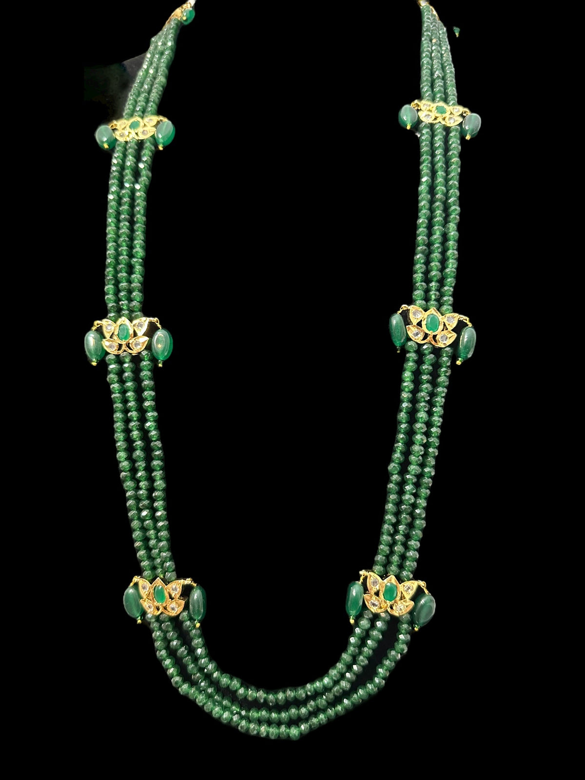 LN49 Raina green beads   necklace ( READY TO SHIP )