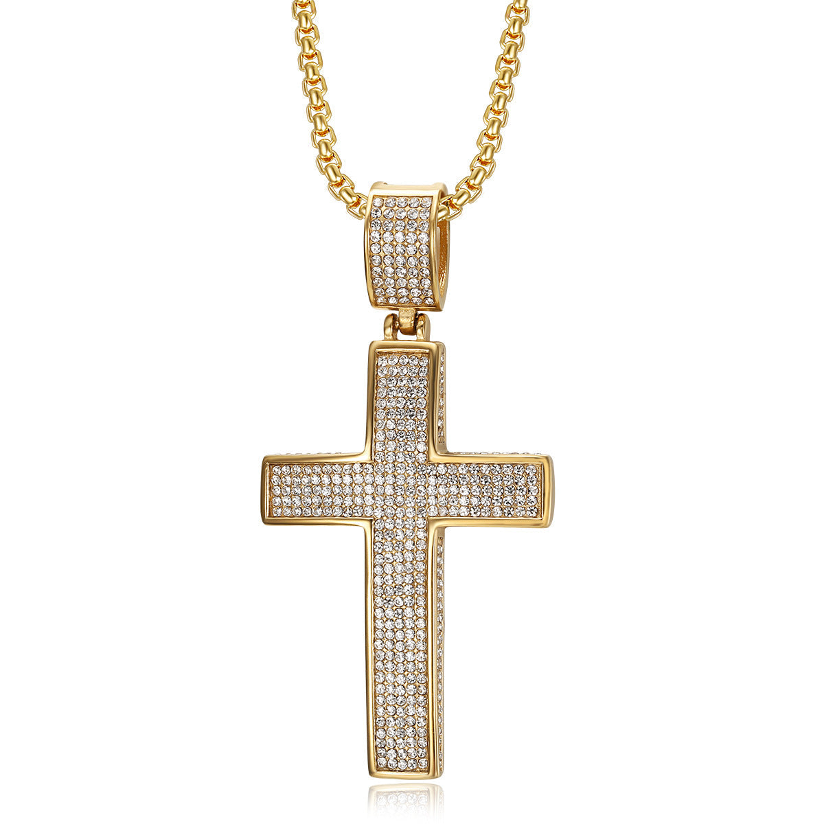 Euro-American Cross-Border Hip-Hop Jewelry Pendant Necklace