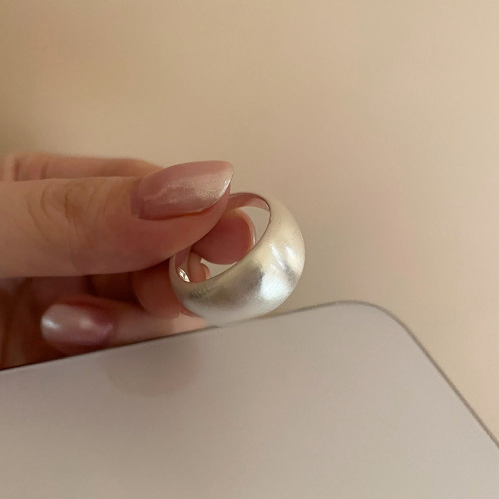 S925 Sterling Silver Women Rings, Minimalist Luxury Vintage Style, Non-Tarnish Unique Design Finger Rings