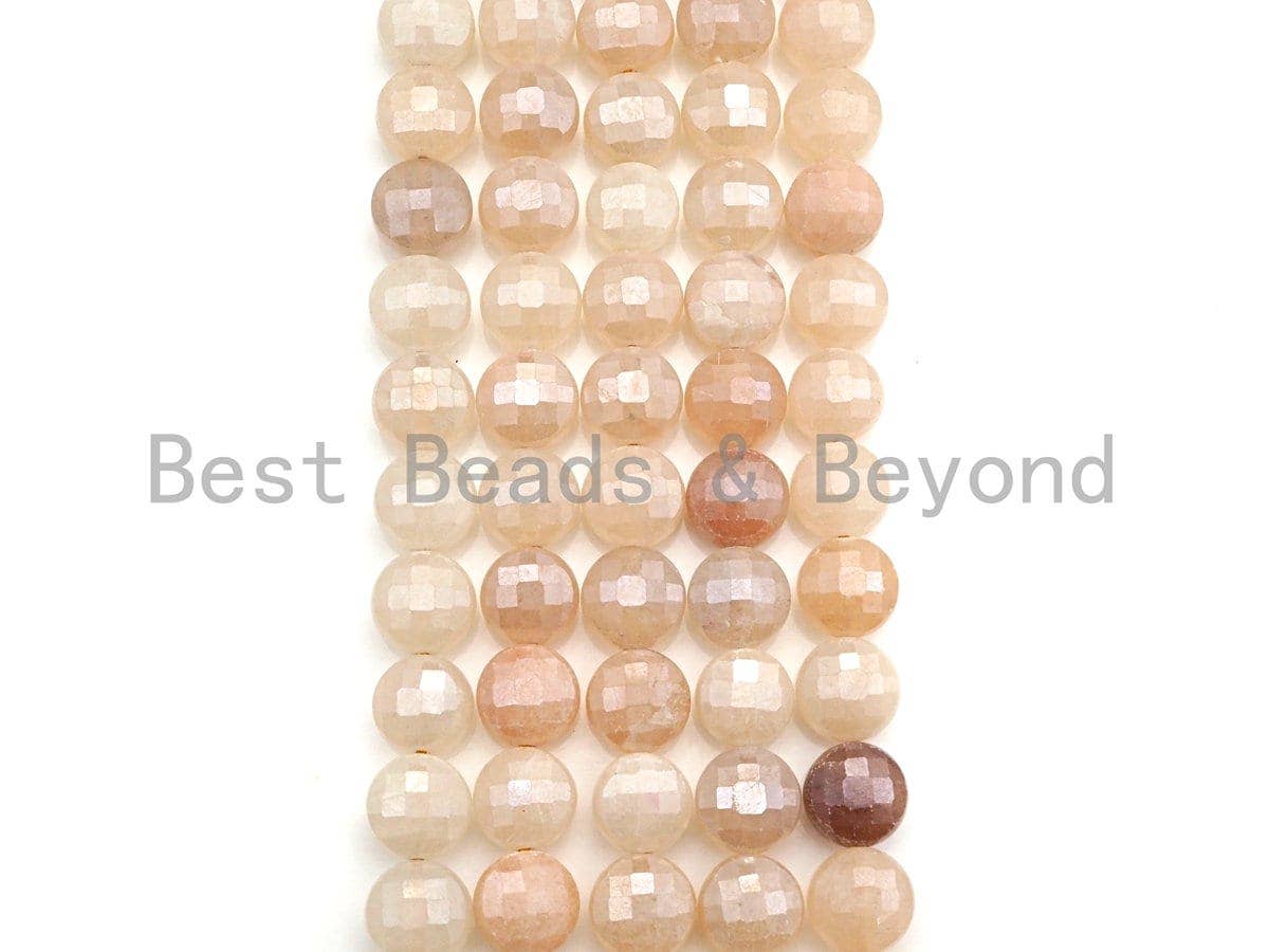 Mystic Plated Natural Aventurine Beads, Checkerboard Cut Aventurine beads, 8mm/10mm Turtle Shell Cut Beads, 15.5" Full strand, Sku#UA28