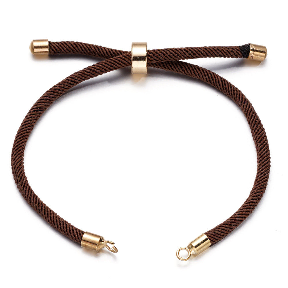 DIY Jewelry Accessories Christmas Semi-finished Adjustable Wrist Cord