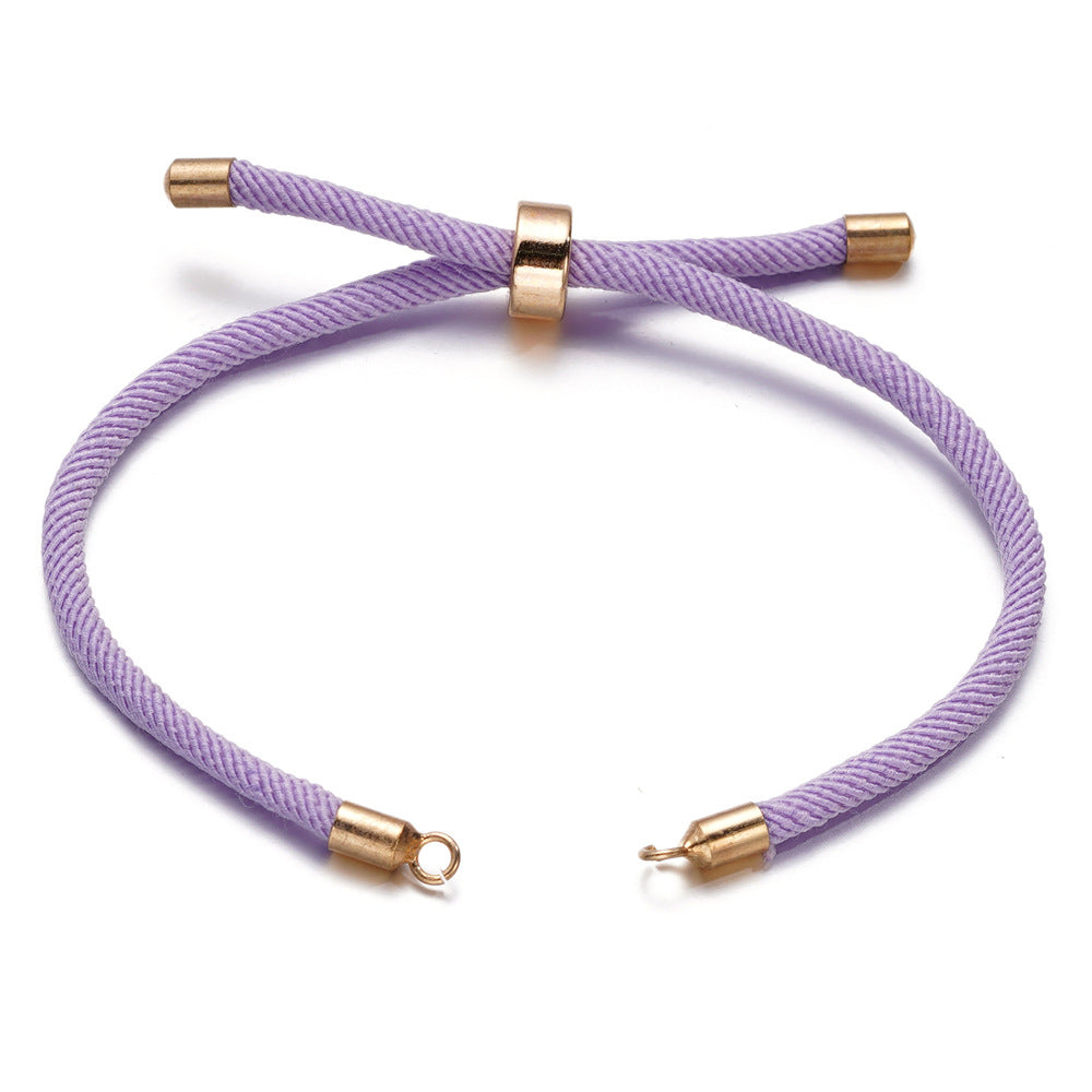 DIY Jewelry Accessories Christmas Semi-finished Adjustable Wrist Cord