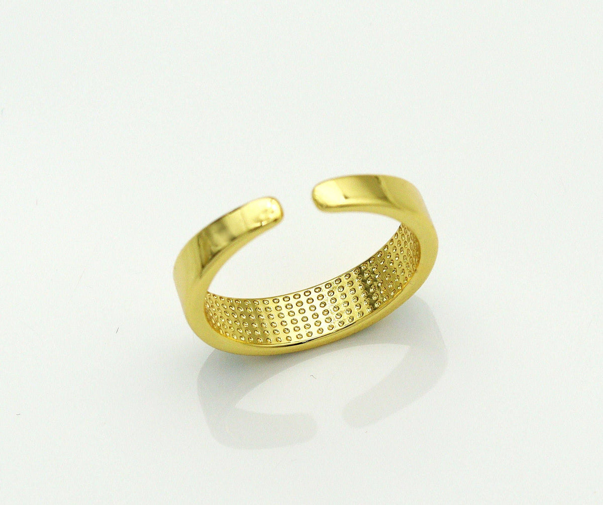Enamel Triangle Adjustable Ring, Sku#X328