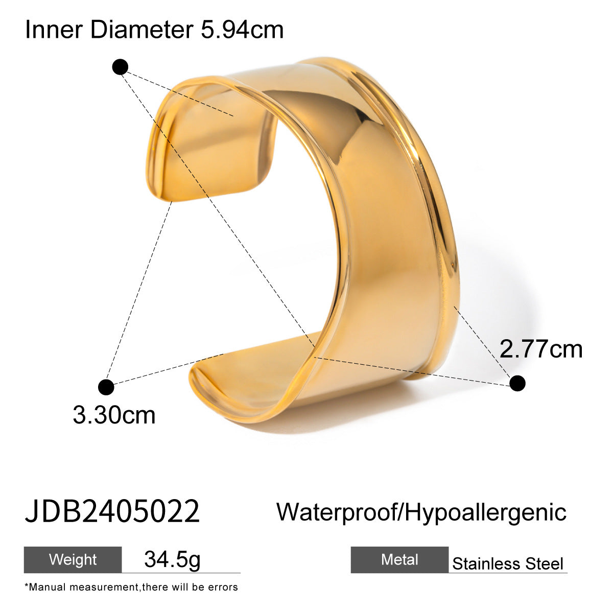 Stylish And Minimalist Stainless Steel Bracelet