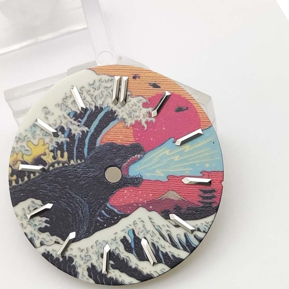 Watch Dial Accessory Japanese Ukiyo-e Style