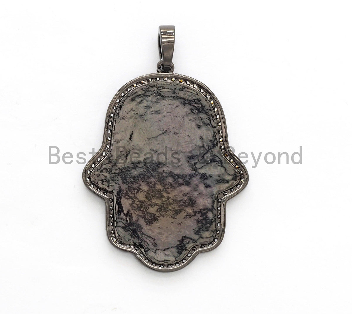 NEW Enamel Colorful Hamsa Hand Pendant,CZ Micro Pave Oil Drop Hamsa pendant,Enamel pendant,Enamel Jewelry,33x43mm,sku#F567