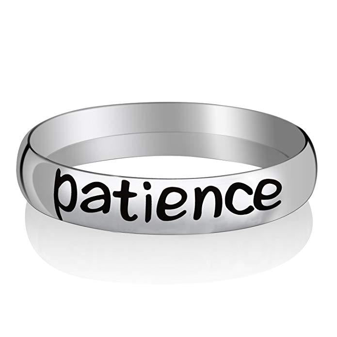 Mens And Womens Stylish Minimalist Inspirational Ring