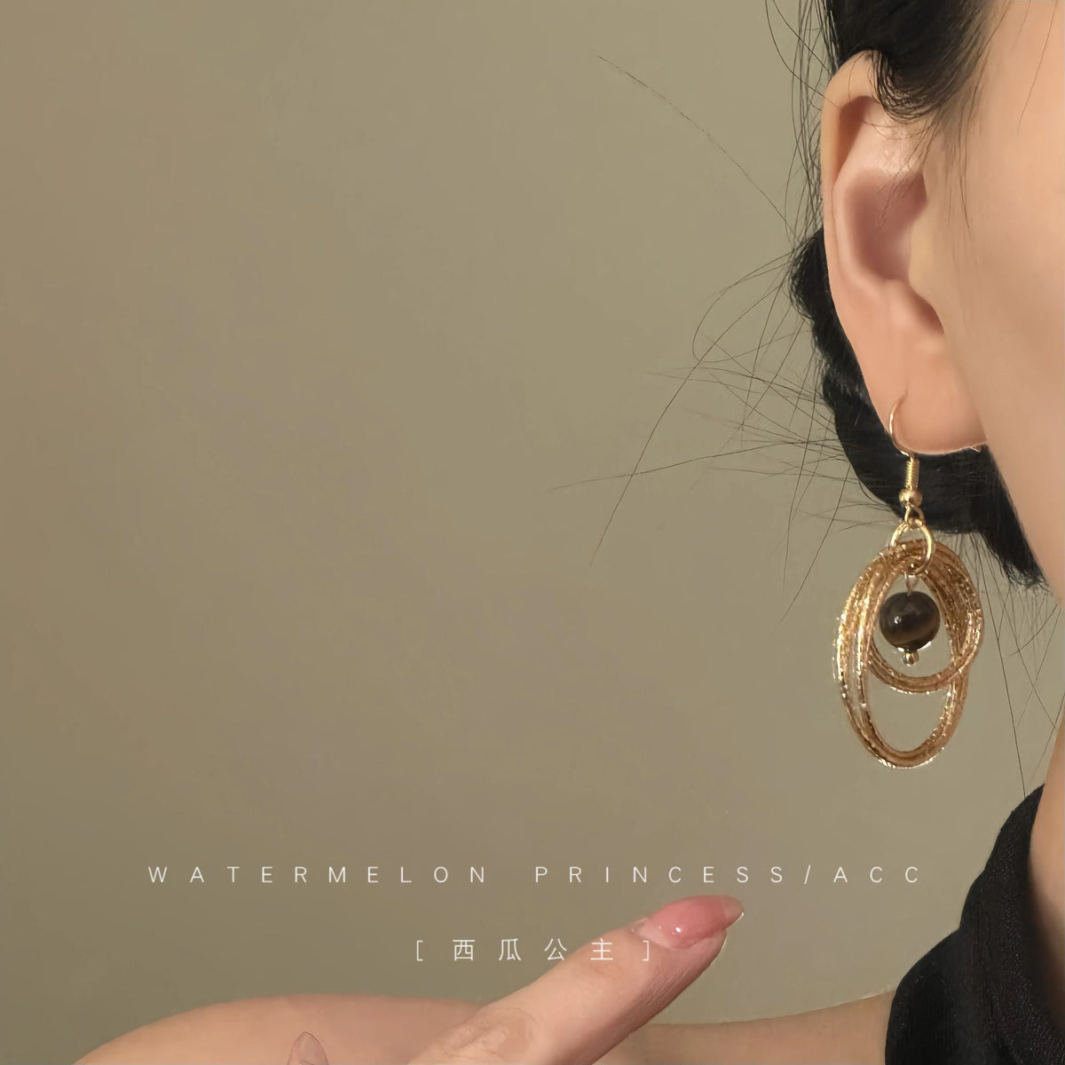 2026 Hot Sale Golden Tiger's Eye Earrings, Elegant & Unique Women's Jewelry