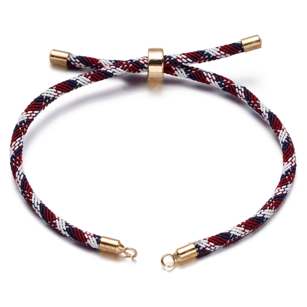 DIY Jewelry Accessories Christmas Semi-finished Adjustable Wrist Cord