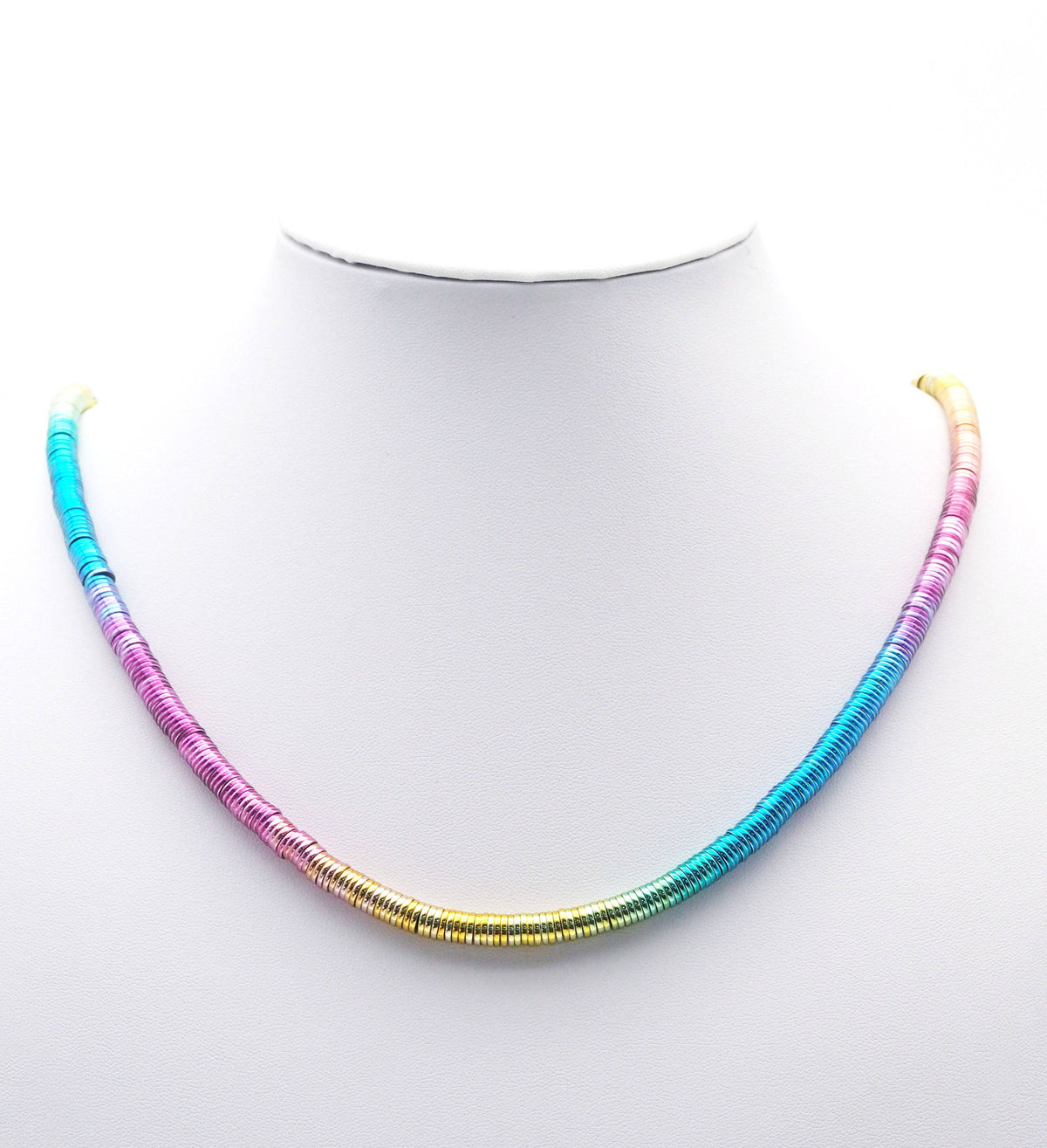 Rainbow Hematite Heishi Beads, 3mm/4mm/6mm hematite beads, sku#S149