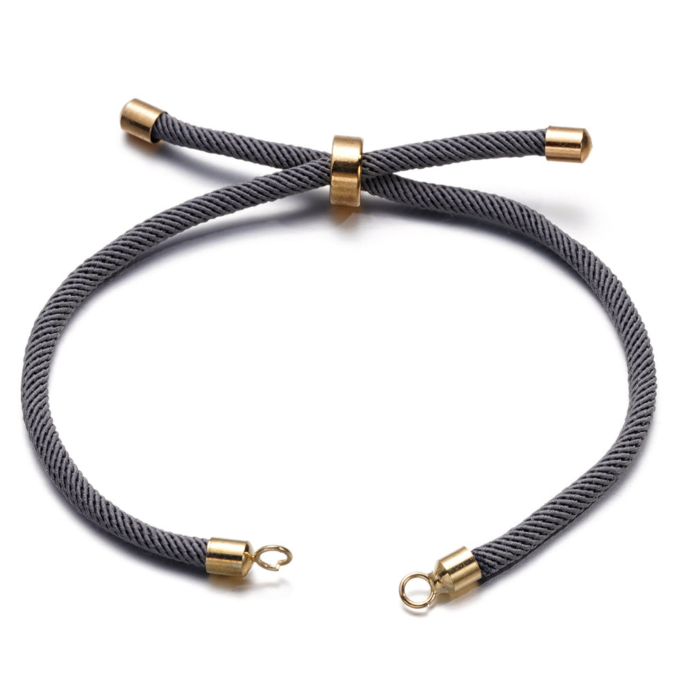DIY Jewelry Accessories Christmas Semi-finished Adjustable Wrist Cord