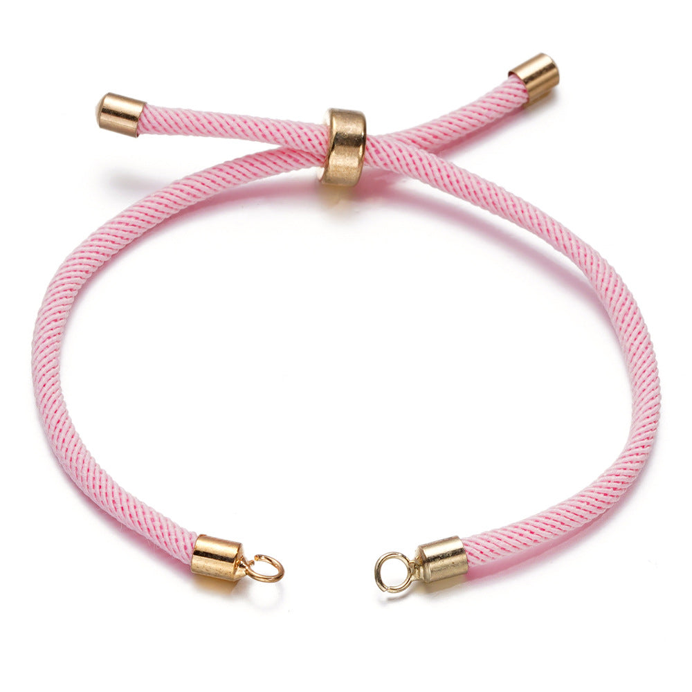 DIY Jewelry Accessories Christmas Semi-finished Adjustable Wrist Cord