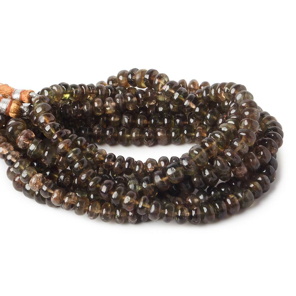 4-7mm Andulasite Plain Rondelle Beads 16 inch 93 pieces