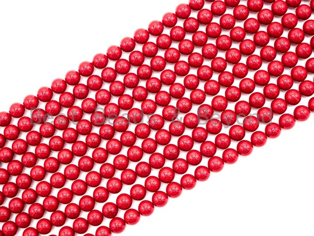 6mm-20mm High Quality Natural Mother of Pearl Beads, Sku#U44