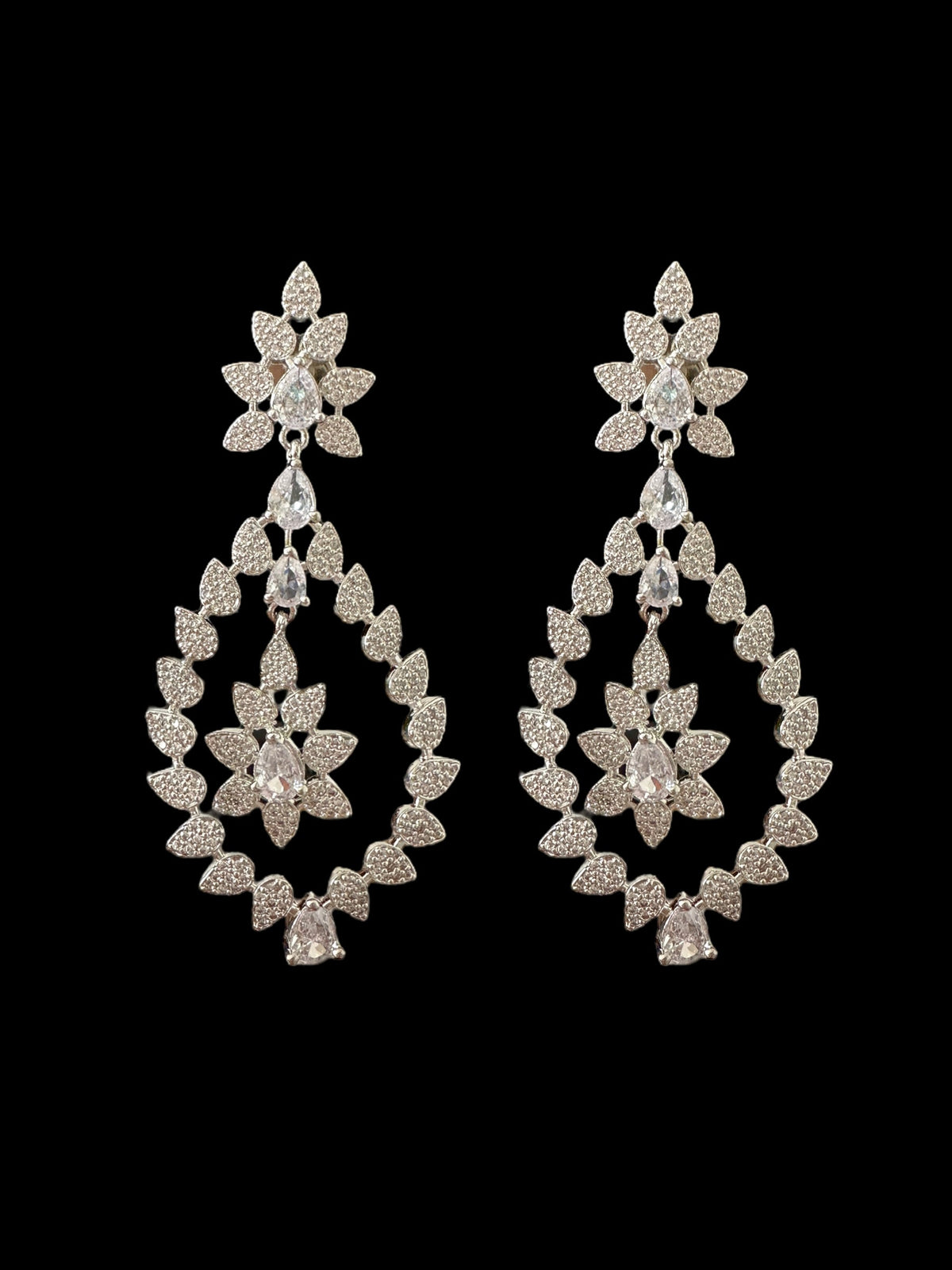 Cz earrings  ( READY TO SHIP )