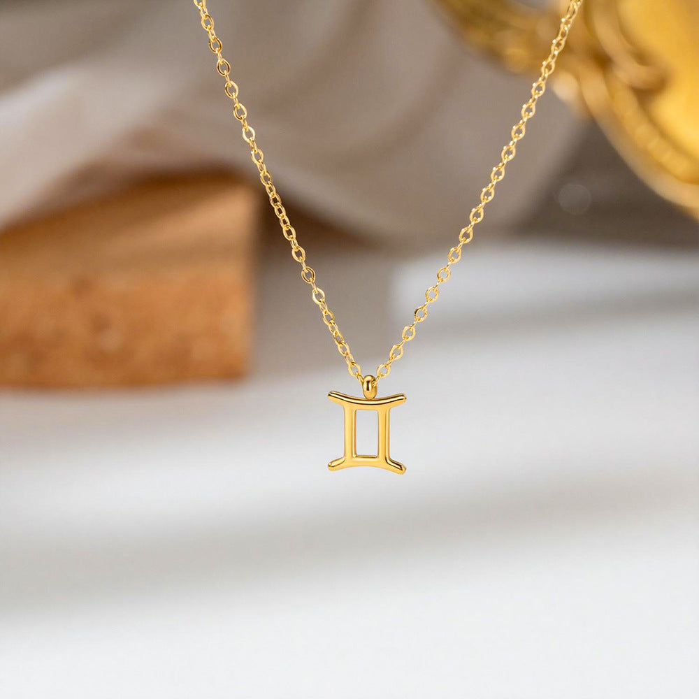 Titanium Steel Constellation Necklace That Wont Fade
