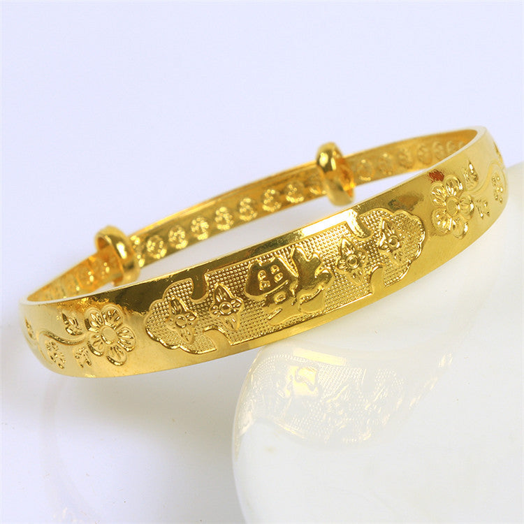Push-pull Li Starry Sky Glossy Plum Blossom Fu Bracelets