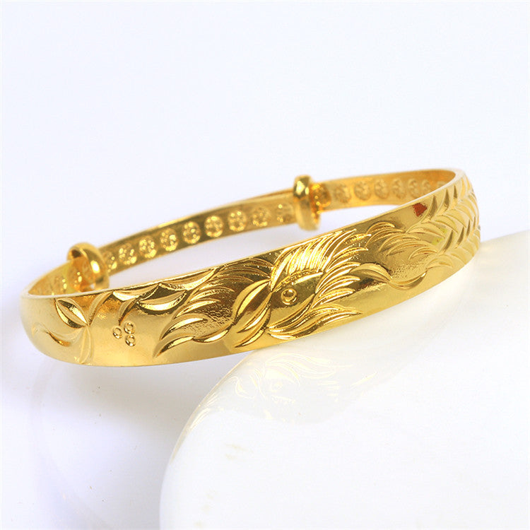 Push-pull Li Starry Sky Glossy Plum Blossom Fu Bracelets
