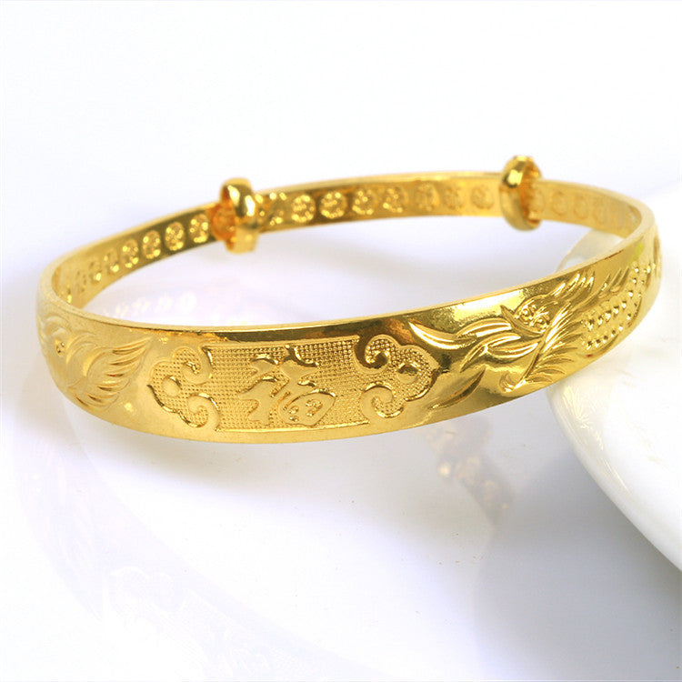 Push-pull Li Starry Sky Glossy Plum Blossom Fu Bracelets