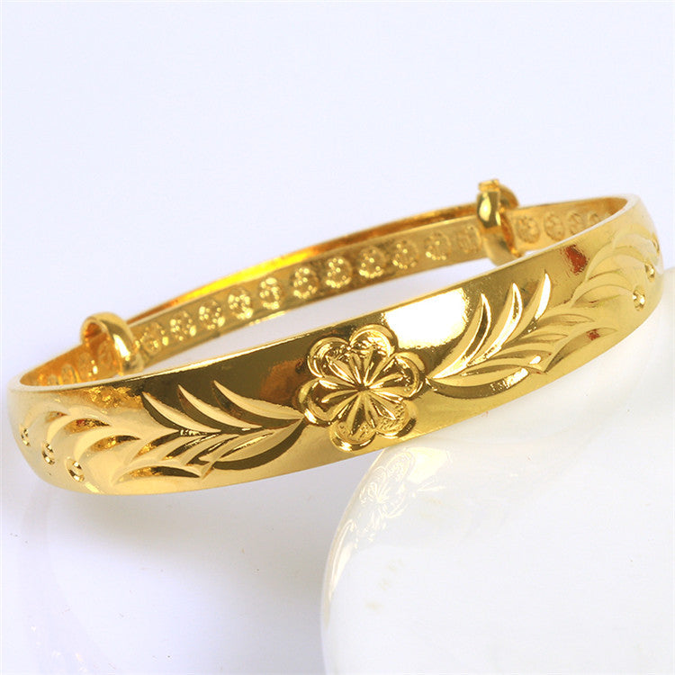 Push-pull Li Starry Sky Glossy Plum Blossom Fu Bracelets