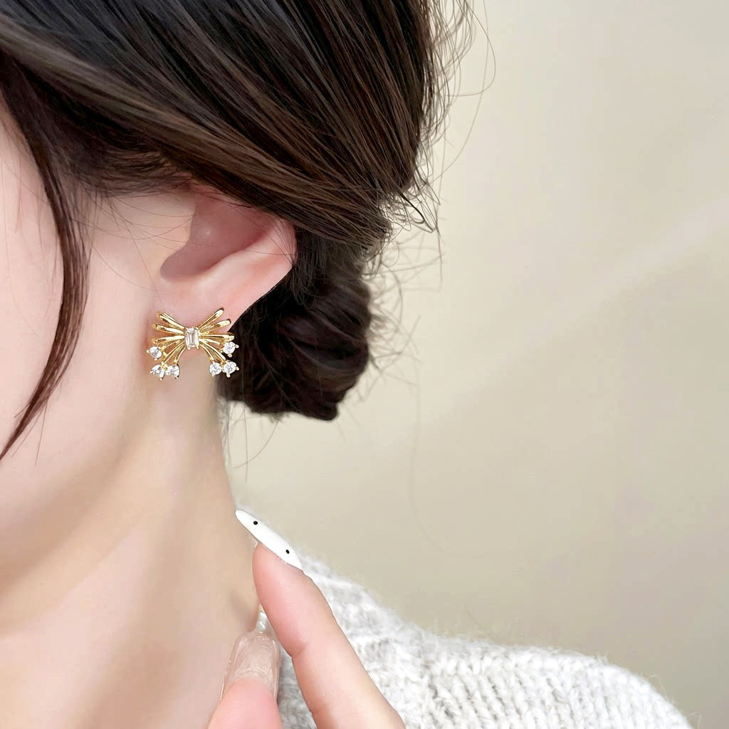Minimalist High-end Butterfly Stud Earrings