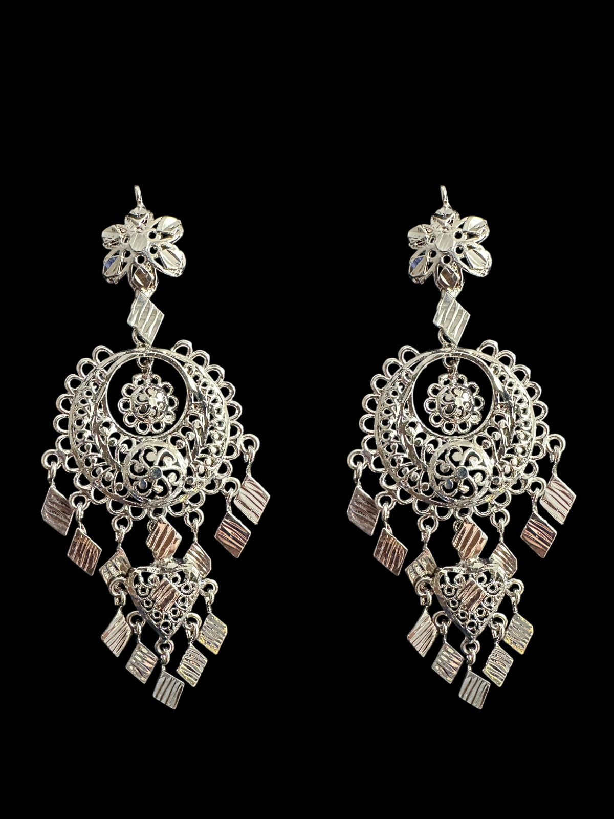 C521 Inas silver plated traditional choker set ( READY TO SHIP )