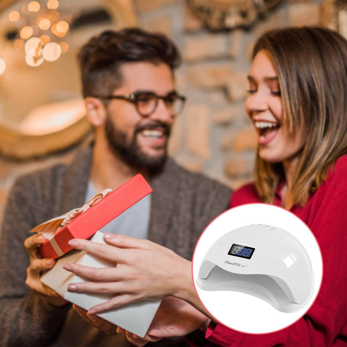 48W UV LED Nail Lamp Gel Polish Nail Dryer