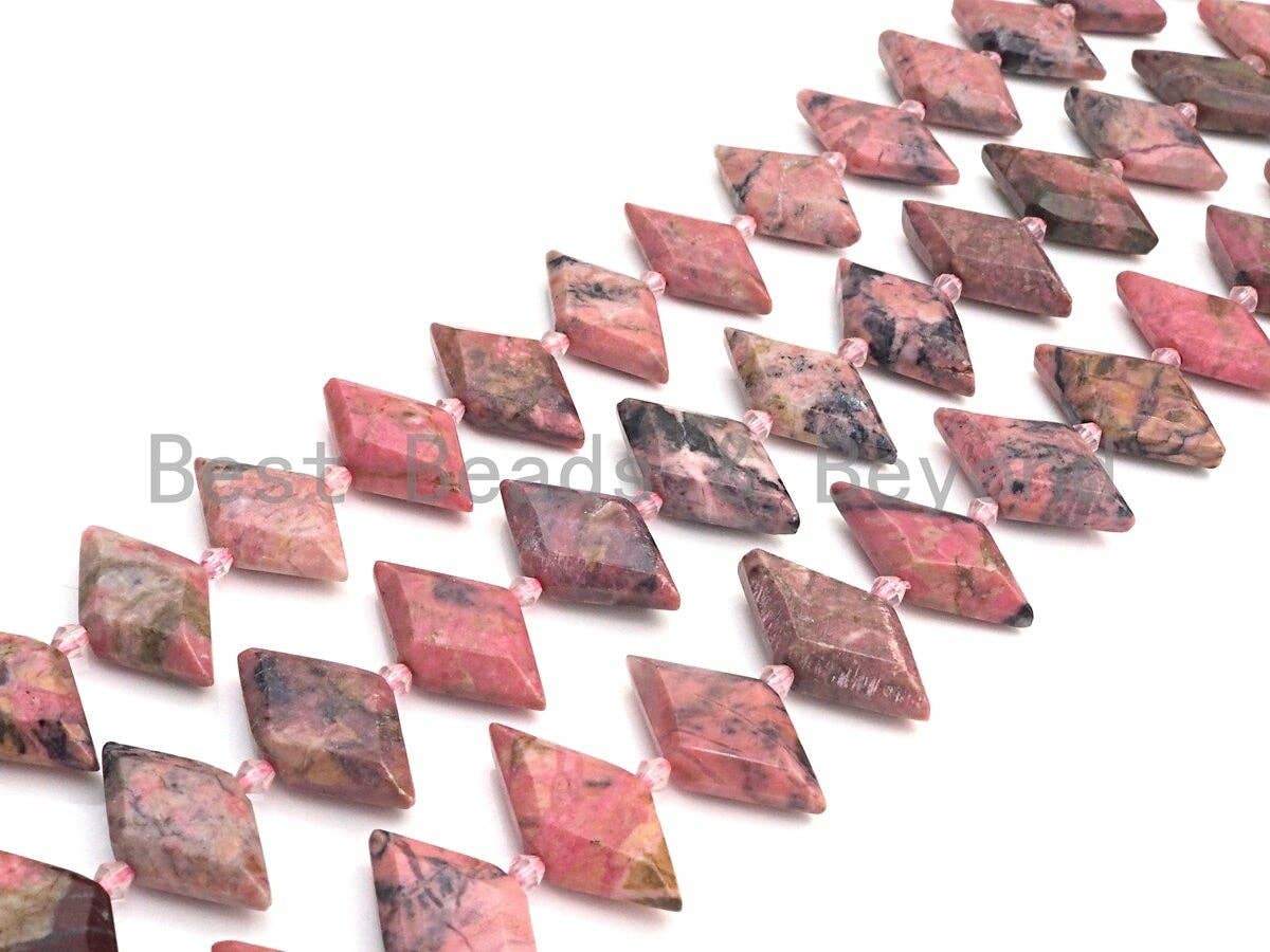 High Quality Natural Rhodochrosite Horse Eye Shape Beads, Natural Rhodochrosite beads, 16x30mm, sku#U674