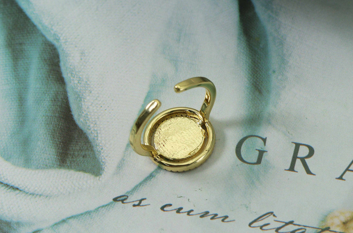 Round Coin Ring,Sku#O89