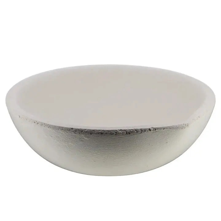 2500 Gram Ceramic Alumina Crucible Dish Cup Melting Casting Refining Gold Silver