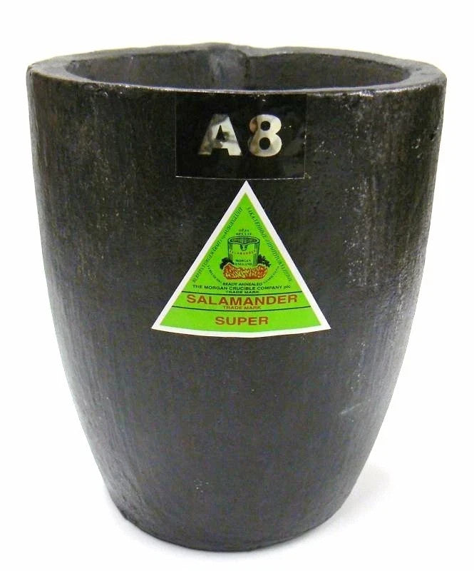 Salamander Crucible Graphite Melting Crucible A0.5, A1, A2, A3, A4, A10 Morgan